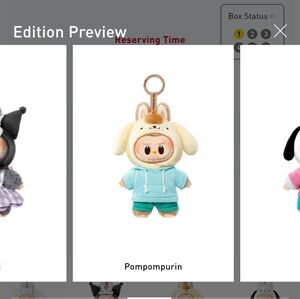 Popmart Labubu Pompompurin